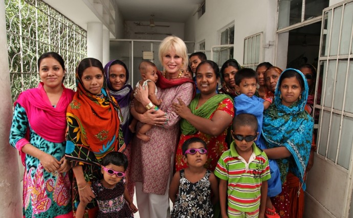 Joanna Lumley Supports Expedition Charity