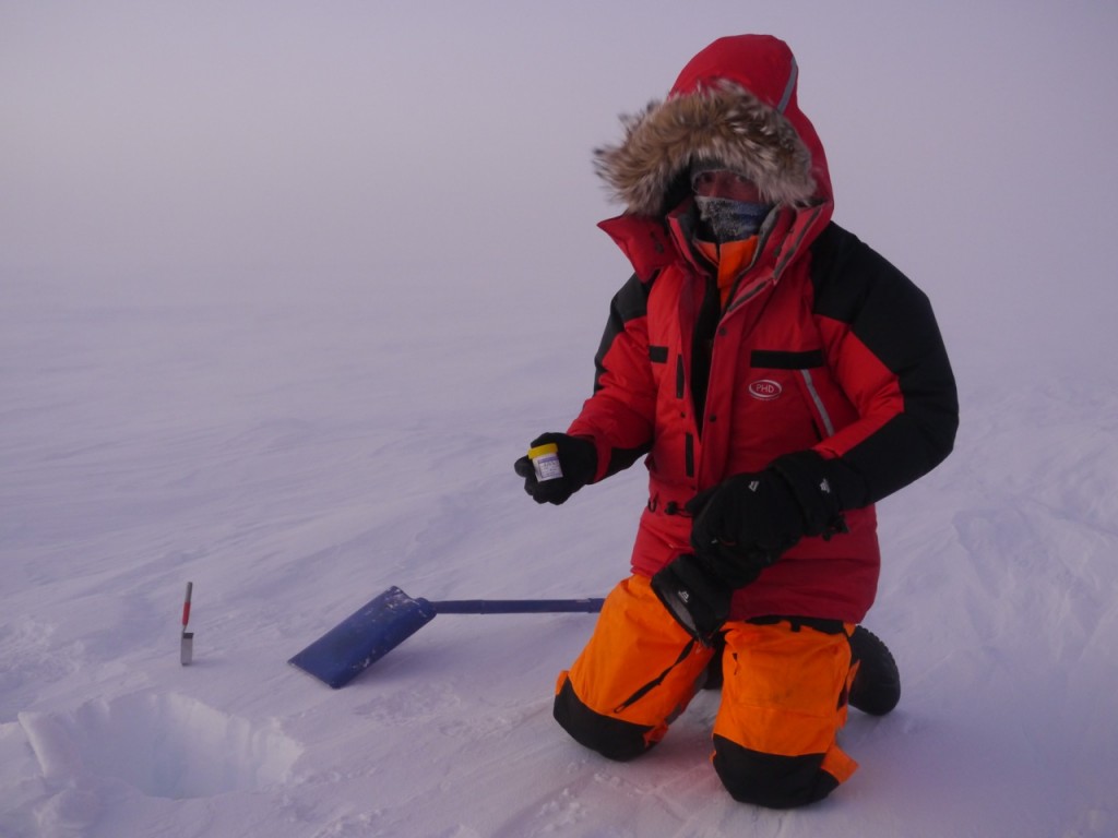 Snow sampling #3 - The Coldest Journey