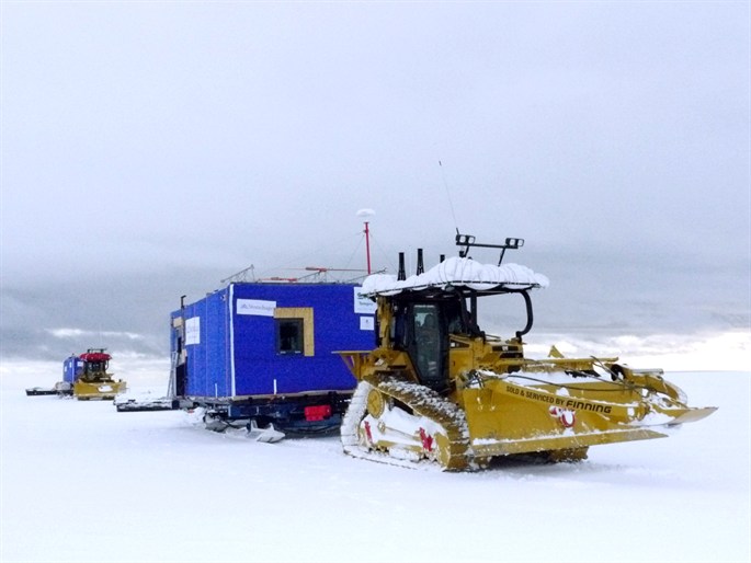 Latest Pic: Ice Train on the Move